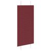 vidaXL Plissee Bordeauxrot 60x100 cm Stoffbreite 59,4 cm Polyester