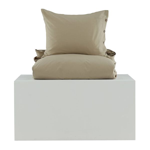 Venture Home Bettw&auml;sche-Set Joar 200x150 cm Baumwolle Sandfarben