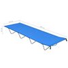 vidaXL Campingbetten 2 Stk. 180x60x19 cm Oxford-Gewebe und Stahl Blau
