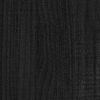vidaXL Pflanzk&uuml;bel 2 Stk. Schwarz 200x31x31 cm Massivholz Kiefer