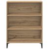vidaXL Sideboard Artisan-Eiche 69,5 x 32,5 x 90 cm Holzwerkstoff