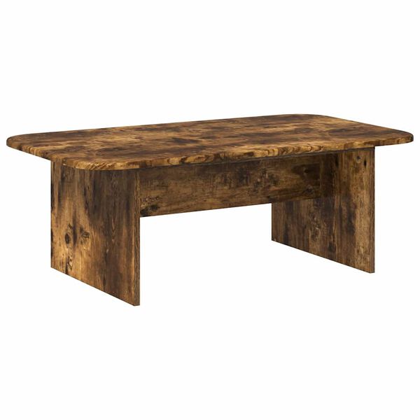 vidaXL Couchtisch Ger&auml;ucherte Eiche 93 x 53 x 33 cm Holzwerkstoff