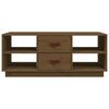 vidaXL Couchtisch Honigbraun 100x50x41 cm Massivholz Kiefer