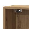 vidaXL TV-Schrank Artisan-Eiche 30,5x30x110 cm Holzwerkstoff