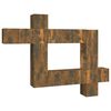 vidaXL 10-tlg. TV-Schrank-Set R&auml;uchereiche Holzwerkstoff