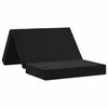 vidaXL Klappsofa Bett 100 x 67 x 45 cm Schwarz