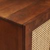 vidaXL Sideboard Braun 60 x 33 x 75 cm Massivholz Mango