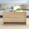 vidaXL Couchtisch Sonoma-Eiche 80x55,5x41,5 cm Holzwerkstoff