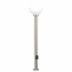 vidaXL Pollerleuchte mit Auslass 120 cm Edelstahl IP44