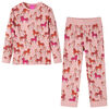 vidaXL Kinderpyjama mit Langen &Auml;rmeln Hellrosa 92