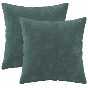 vidaXL Kissenbezug 2 pcs HEERLEN Meeresblau 30 x 30 cm