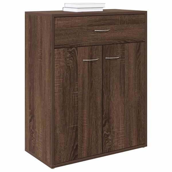 vidaXL Sideboard Braun Eichen-Optik 60x30x75 cm Holzwerkstoff