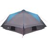 vidaXL Teepee Zelt mit Dach Blau und Grau 490 x 410 x 210 cm