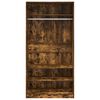 vidaXL Kleiderschrank R&auml;uchereiche 100x50x200 cm Holzwerkstoff