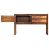 vidaXL Sideboard 118x30x75 cm Massivholz Mango