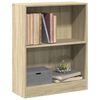 vidaXL Bücherregal Sonoma-Eiche 60x24x76 cm Holzwerkstoff