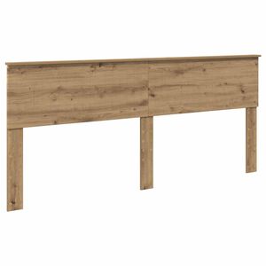 vidaXL Kopfteil Artisan-Eiche Holzwerkstoff