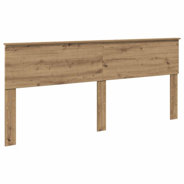 vidaXL Kopfteil Artisan-Eiche 200 cm Holzwerkstoff