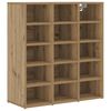 vidaXL Schuhschrank 77,5 x 30 x 83,5 cm Holzwerkstoff Artisan-Eiche