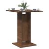 vidaXL Bistrotisch Braun Eichen-Optik 60x60x75 cm Holzwerkstoff