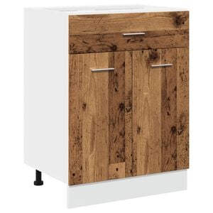 vidaXL Unterschrank Lyon Altholz-Optik 60x46x81,5 cm Holzwerkstoff