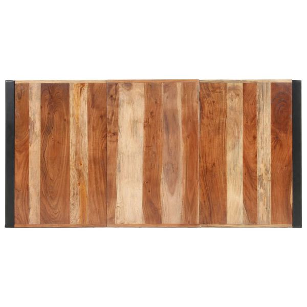 vidaXL Esstisch 160x80x75 cm Massivholz
