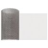 vidaXL Mesh Bildschirm 20 x 1000 cm 3 Mesh Edelstahl 201 Silber