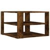 vidaXL Couchtisch R&auml;uchereiche 58x58x40 cm Holzwerkstoff