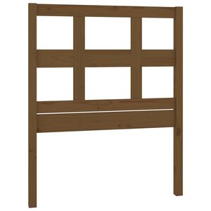 vidaXL Kopfteil Honigbraun 80,5x4x100 cm Massivholz Kiefer