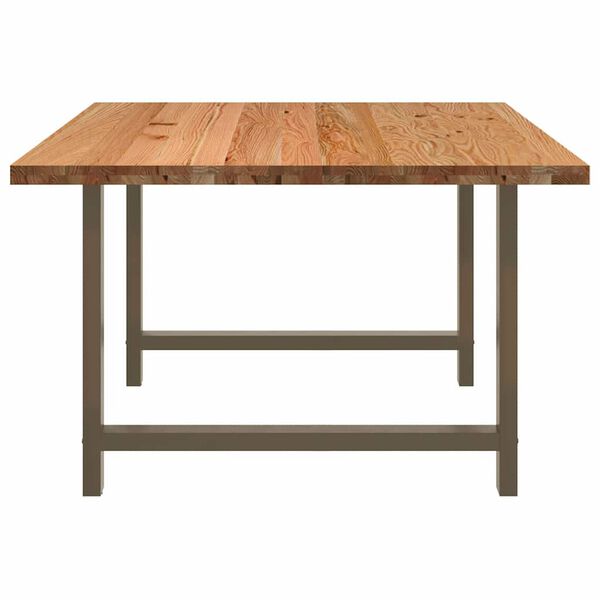 vidaXL Esstisch Hellbraun 180x120x74 cm Massivholz Eiche Rechteckig