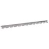 vidaXL Raseneinfassung 30 pcs 102 x 4 x 4 cm Stahl Silber