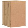 vidaXL Kommode Artisan-Eiche 40x41x58 cm Holzwerkstoff