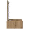 vidaXL Schminktisch mit Schubladen Braun 60 x 40 x 70 cm Holzwerkstoff
