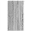 vidaXL Waschbeckenunterschrank Grau Sonoma 63x29x55 cm Holzwerkstoff