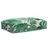 vidaXL Kissen Oxford-Stoff Blattmuster 60 x 40 x 8 cm