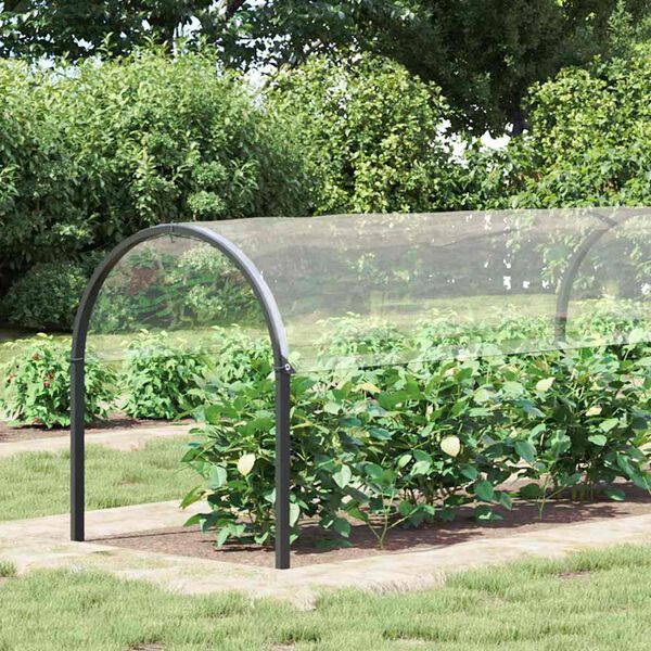 vidaXL Transparente Plane mit &Ouml;sen 2x8 m PVC