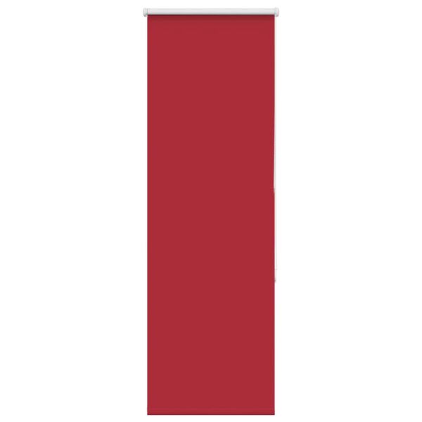 vidaXL Verdunkelungsrollo Rot 60x130 cm Stoffbreite 55,7 cm Polyester