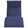vidaXL Sonnenliege Klappbar Marineblau 175x54x8,5 cm Oxford-Gewebe