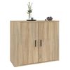 vidaXL Sideboard Sonoma-Eiche 80x33x70 cm Holzwerkstoff