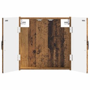 vidaXL Dartboard Schrank HAARLEM Altholz 52,5 x 10,5 x 53,5 cm