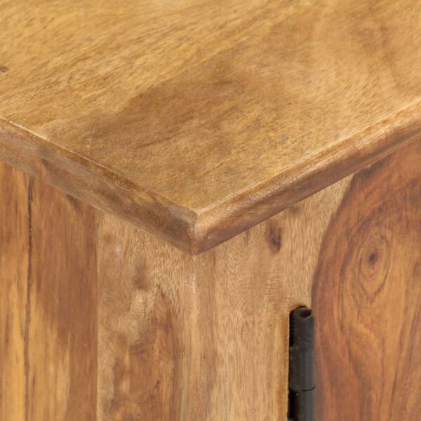 vidaXL TV-Schrank 115x30x42 cm Massivholz