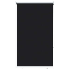 vidaXL Au&szlig;en-Rollos mit UV-Schutz Schwarz 100 x 230 cm (B x H)