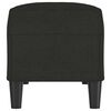 vidaXL Sitzbank Schwarz 100x35x41 cm Stoff
