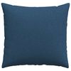 vidaXL Sofakissen 2 pcs Blau 45 x 45 cm Stoff