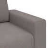 vidaXL 3-Sitzer-Sofa Taupe 180 cm Stoff