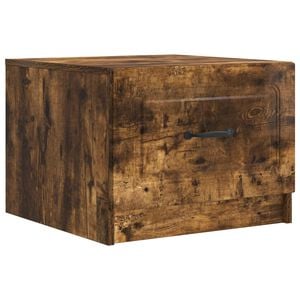 vidaXL Couchtisch R&auml;uchereiche 49 x 50 x 37 cm Holzwerkstoff