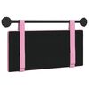 vidaXL H&auml;ngevorderseite Wandmontiert Uni Rosa 100 x 55 x 5 cm Stoff