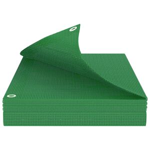 vidaXL Plane mit &Ouml;sen Gr&uuml;n 4 x 6 m 140 gsm PE