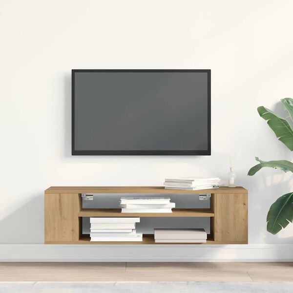 vidaXL TV-Schr&auml;nk Artisan-Eiche 100 x 30 x 26,5 cm Holzwerkstoff