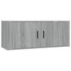 vidaXL 5-tlg. TV-Schrank-Set Grau Sonoma Holzwerkstoff